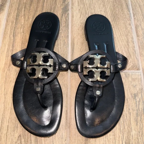Tory Burch Metal Miller Sandals - Picture 2 of 14